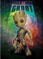 Diamond Painting Kit Full Drill Round Marvel Groot